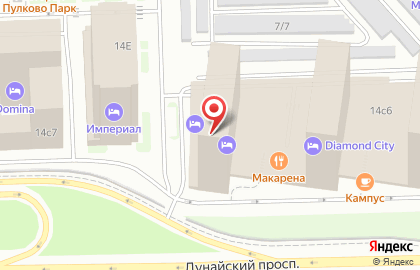 Ленинградская областная организация общероссийской общественной организации Российский союз молодежи на карте