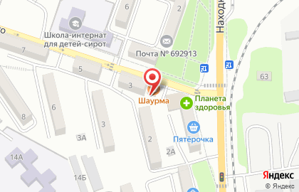 Кафе восточной кухни Чайхана на улице Горького на карте