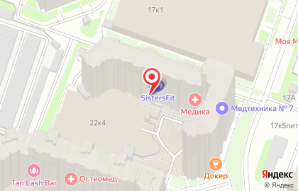 Клуб айкидо Сэнсин в Калининском районе на карте