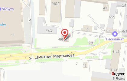 Торговая компания Долиот в Центральном районе на карте
