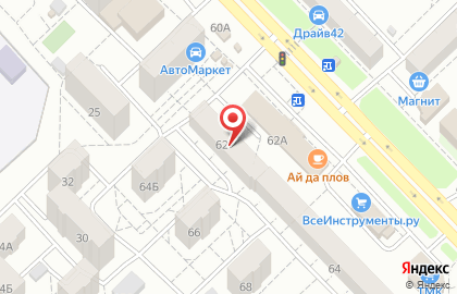 Автокузбасс на Октябрьском проспекте на карте