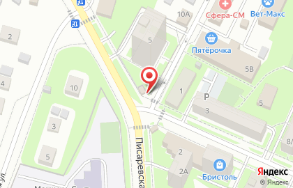 Сетунь в Пушкино на карте