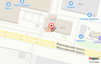 Студия красоты WOW на Московском проспекте на карте