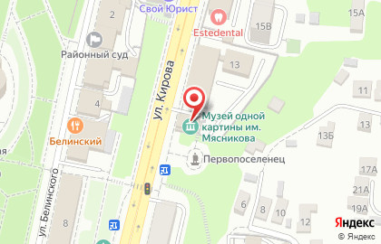 Музей одной картины им. Г.В. Мясникова на карте