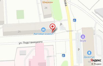 Мурманская мебельная фабрика на карте
