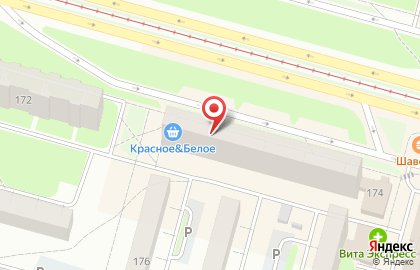 Магазин Калина в Череповце на карте