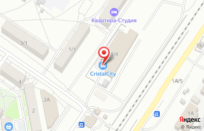 Автокомплекс CristalCity на карте