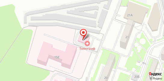 Медицинский центр Томограф на карте