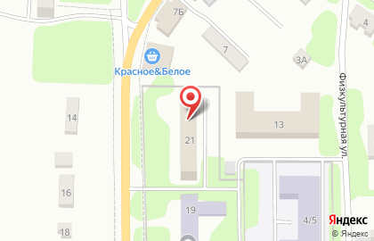 Общежитие в Туле на карте