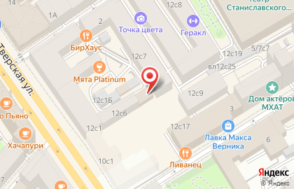Гостиница и хостел Artist на карте