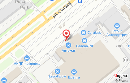 Автосервис Стартап на карте