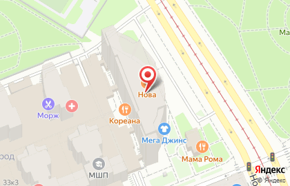 Магазин джинсовой одежды Мега Джинс на Новочеркасском проспекте на карте