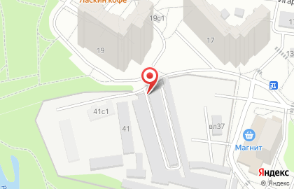 Автостоянка Мгса в проезде Русанова на карте