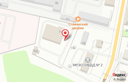 Пожарная часть №54 Петродворцового района на карте