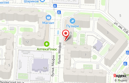 Аптека Айболит-А в Кировском районе на карте