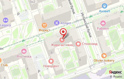 Клиника Живи Активно на карте