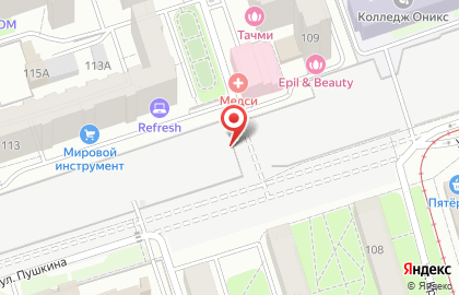 Автомойка в Перми на карте