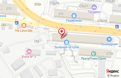 Банкомат АТБ в Первомайском районе на карте