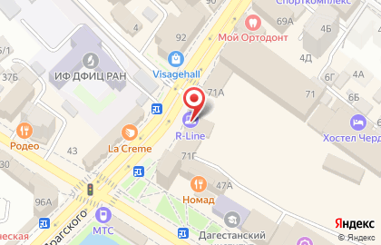 Компания R-line в Ленинском районе на карте