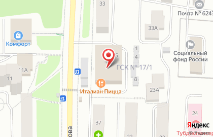 Магазин Монетка на улице Свердлова, 35 на карте