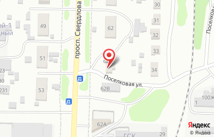 Баня на проспекте Свердлова, 62 к1 на карте