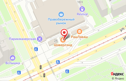 Кафе Еврик в Санкт-Петербурге на карте