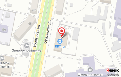 Гипермаркет бытовой техники и электроники RBT.ru в Екатеринбурге на карте
