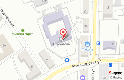 Строитель в Екатеринбурге на карте