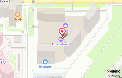 Фитнес-клуб DDX Fitness в ЖК UNO на карте
