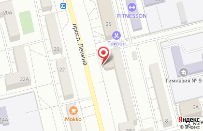 Сервисный центр ActiV-mobile на проспекте Ленина на карте