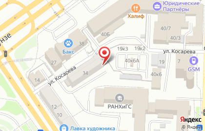 Юридическая служба Согласно закону на карте