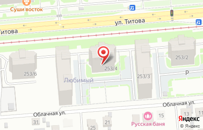 Магазин Красное & Белое в Новосибирске на карте