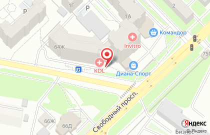 Мастерская на Свободном проспекте на карте