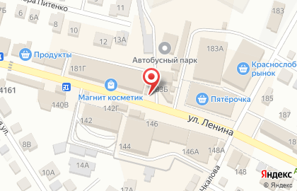 Закусочная Сели-Поели в Краснослободске на карте