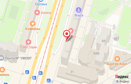 Ростелеком для дома в Василеостровском районе на карте