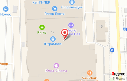 Ресторан Аджикинежаль в Ханты-Мансийске на карте