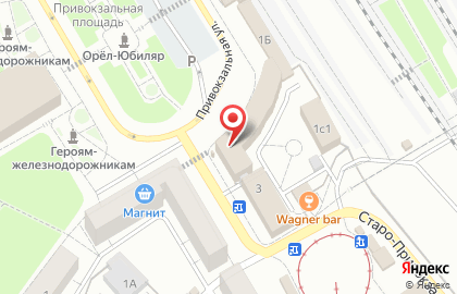 ООО Орел РЖД на карте