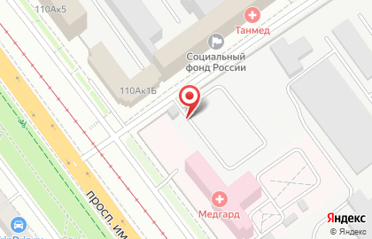 Автостоянка, ОАО Саратовский радиоприборный завод на карте