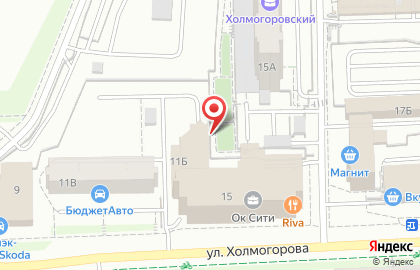 Городской журнал Вкусная жизнь на улице Холмогорова на карте