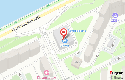 Автомойка в Москве на карте