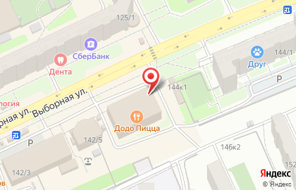 Страховое агентство Шанс в Октябрьском районе на карте