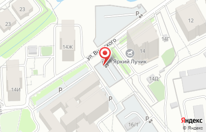 Автостоянка в Красноярске на карте