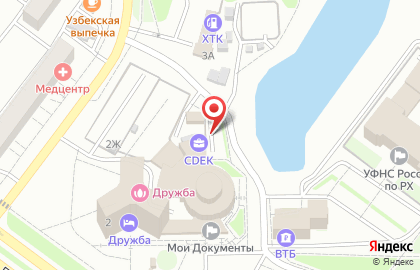 Правовой центр на проспекте Дружбы Народов на карте