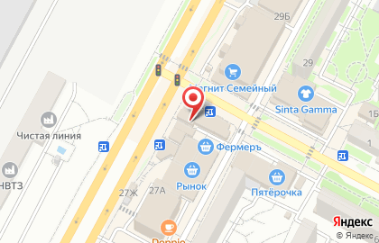 Мясной магазин Кубань-М на проспекте Кулакова на карте