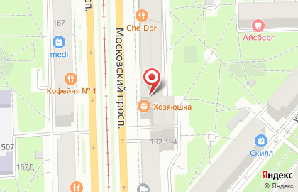 Сербский ресторан Che-Dor на Московском проспекте на карте