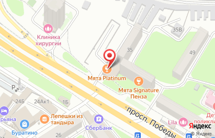 Регбийный клуб Локомотив-Пенза на карте