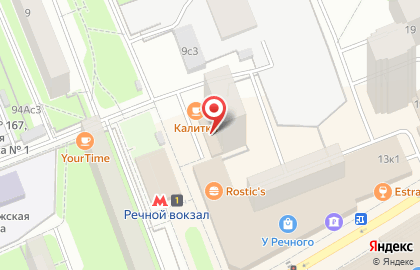 Магазин быстрого питания на Фестивальной улице на карте