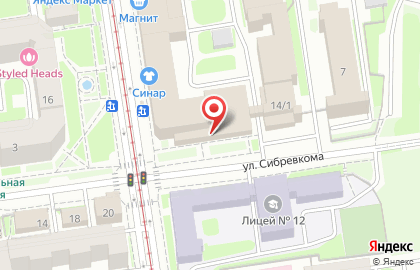 Типография ВТО на Серебренниковской улице на карте