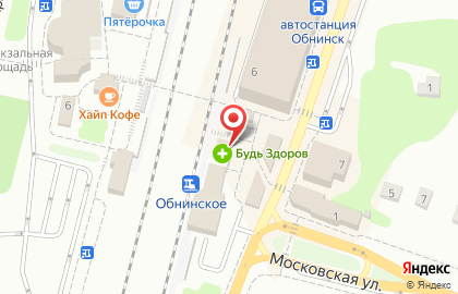 Аптека Будь здоров в Обнинске на карте