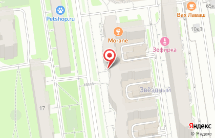 Мастерская интерьера Антураж на Пулковской улице на карте